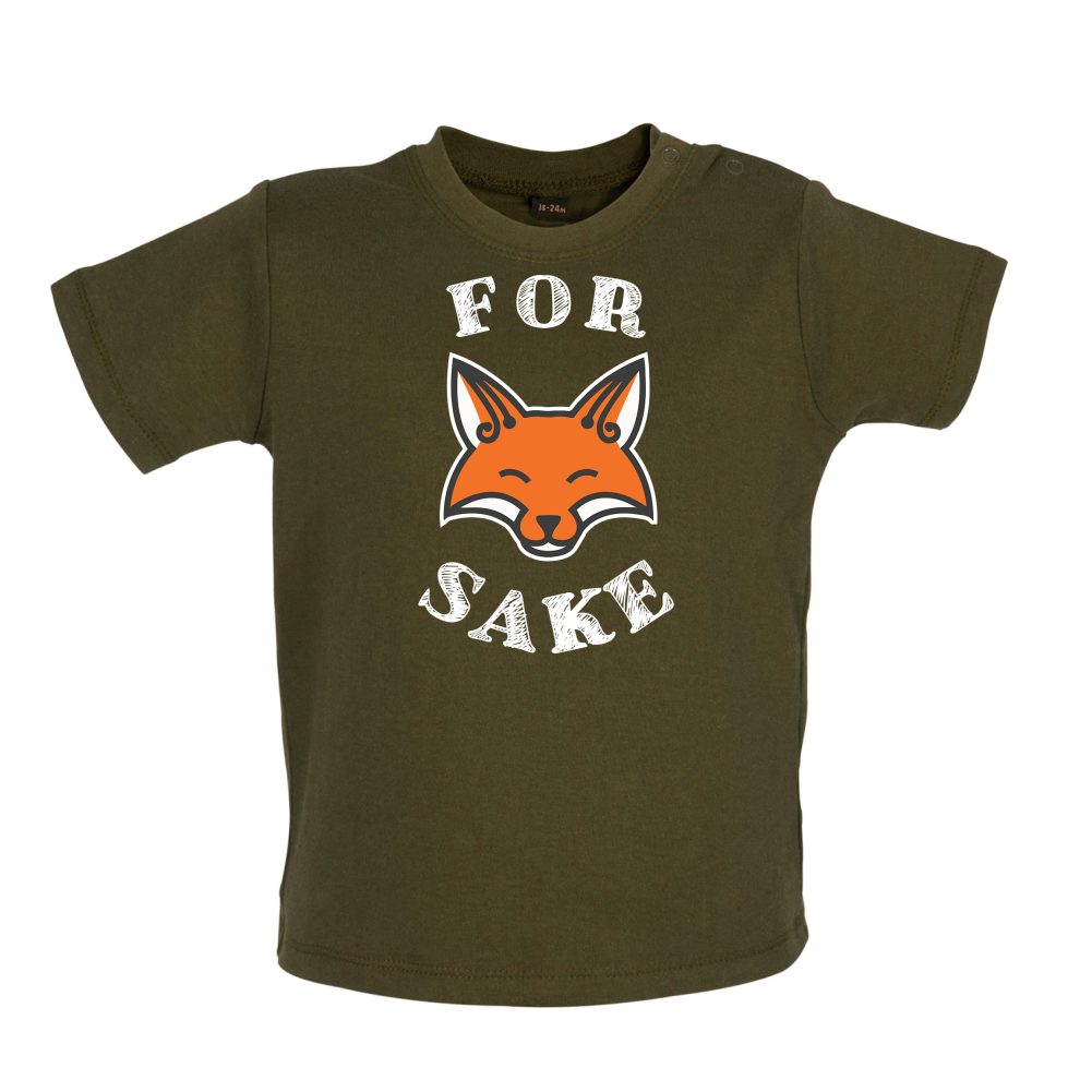 For Fox Sake Baby T Shirt