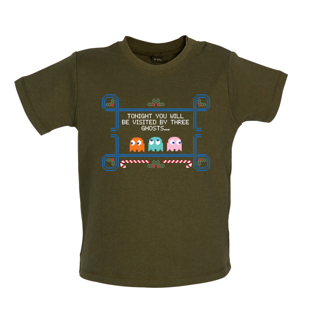 Visited By Three Ghosts Baby T Shirt