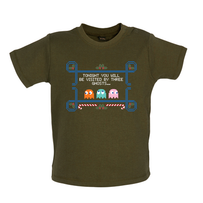 Visited By Three Ghosts Baby T Shirt