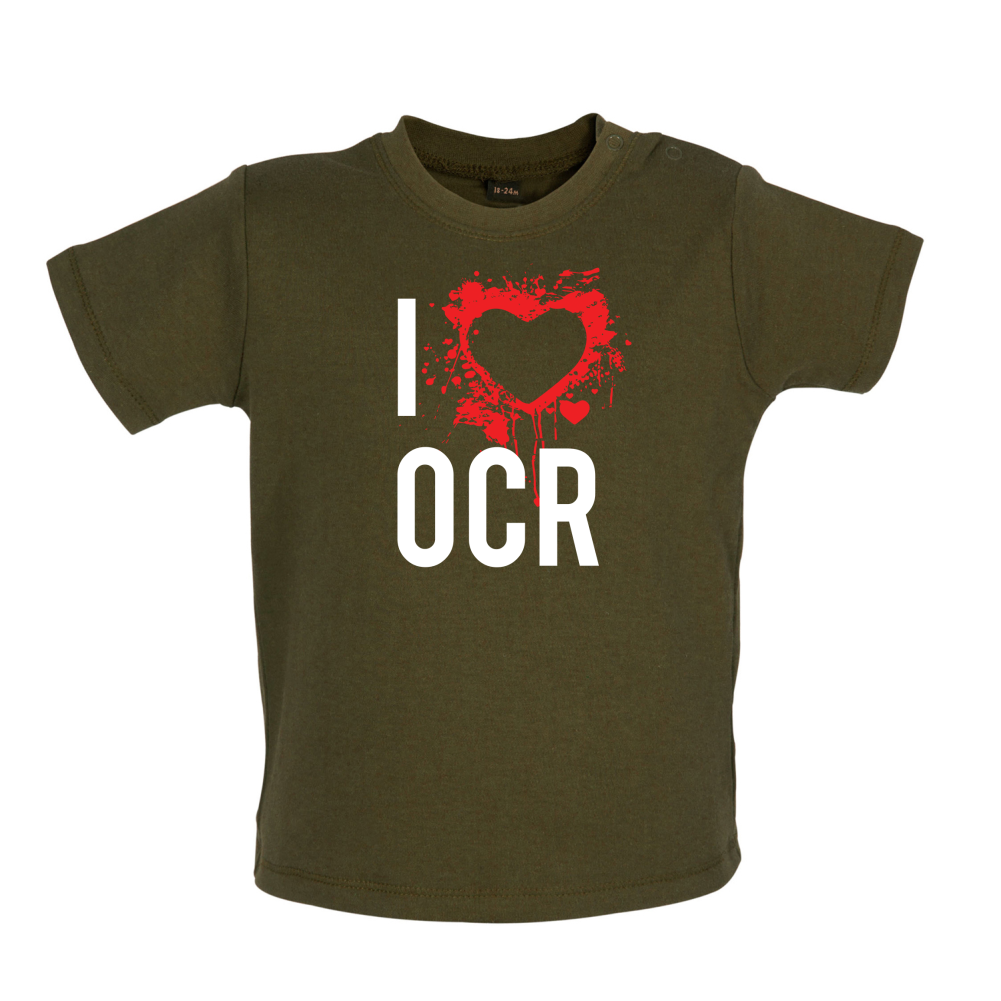 I Love OCR Baby T Shirt