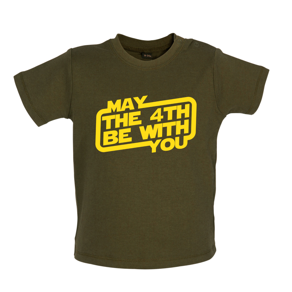 May The 4th Be With You Baby T Shirt