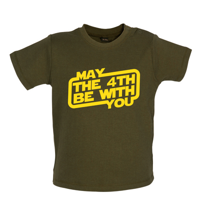 May The 4th Be With You Baby T Shirt