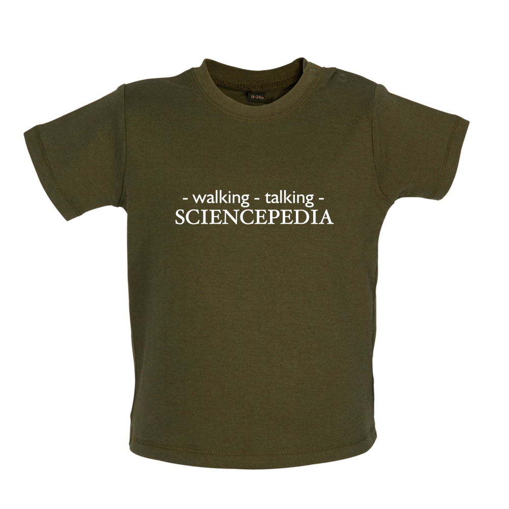 Walking Talking SCIENCEPEDIA Baby T Shirt