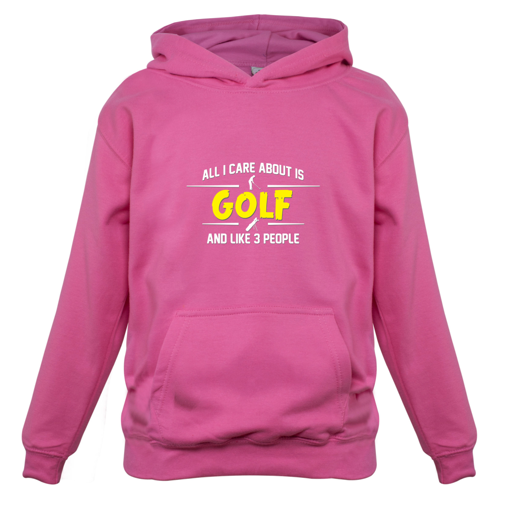 All I Care About Is Golf Kids T Shirt