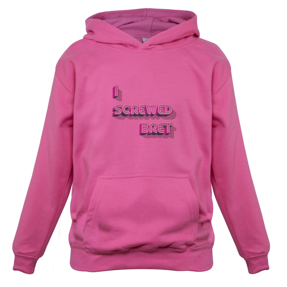 I Screwed Bret Kids T Shirt