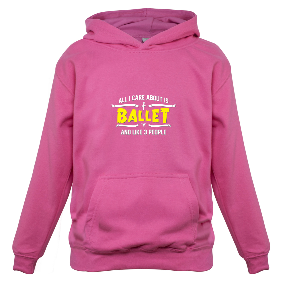 All I Care About Is Ballet Kids T Shirt