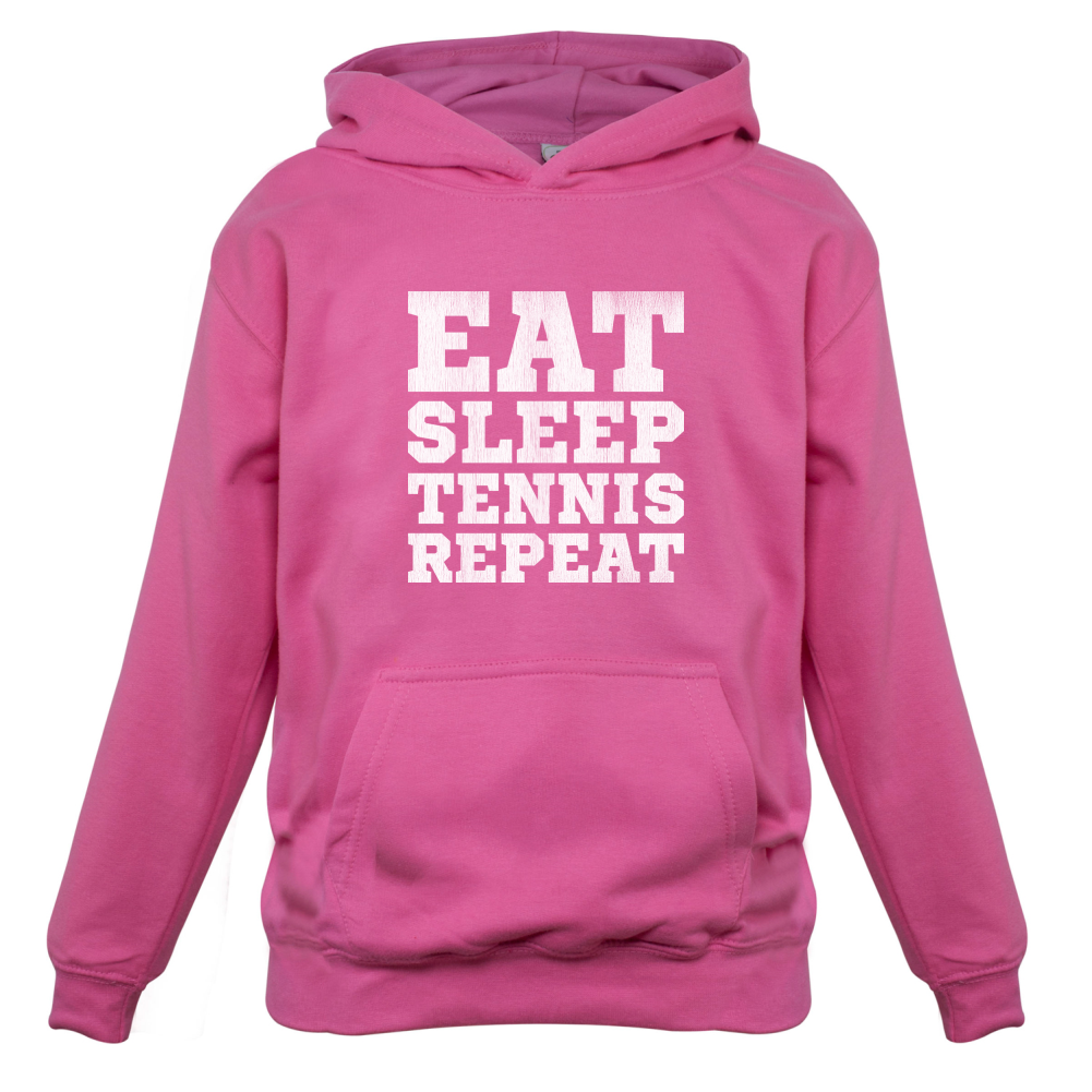 Eat Sleep Tennis Repeat Kids T Shirt