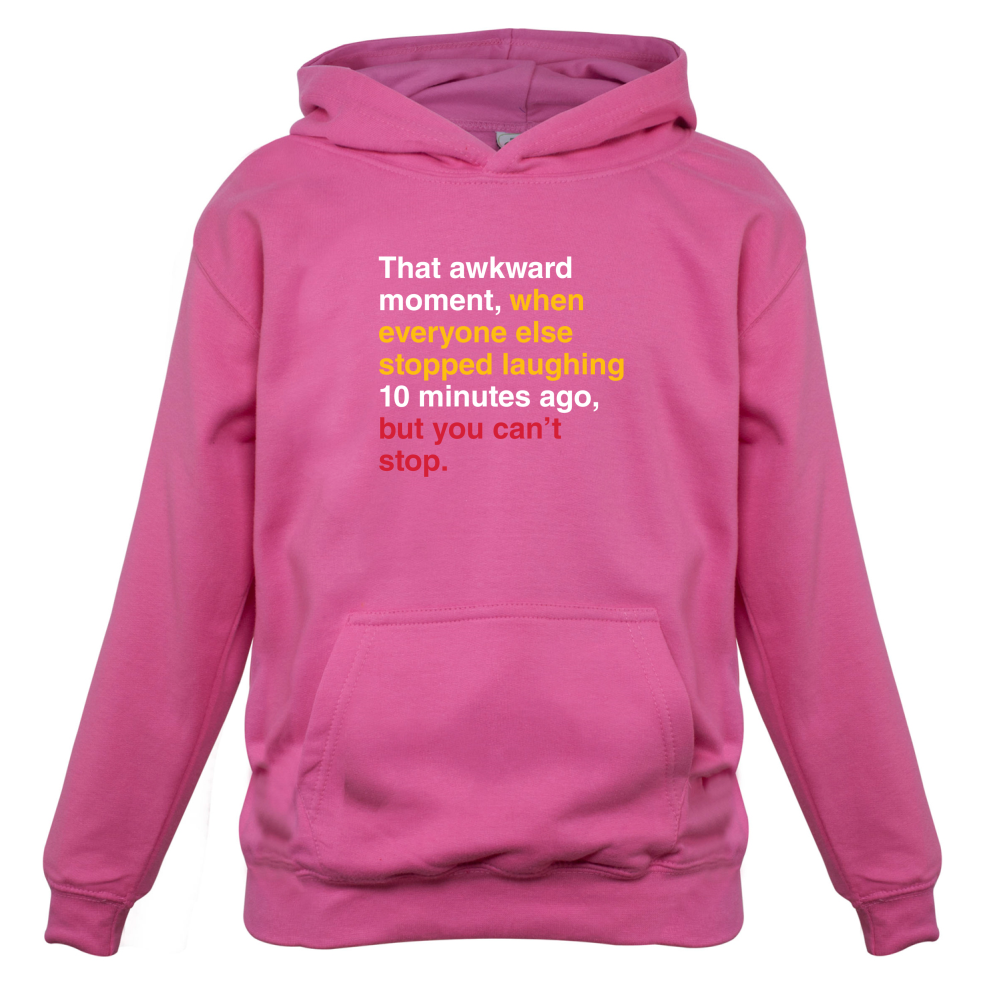 That Awkward Moment When Everyone Stopped Laughing Kids T Shirt