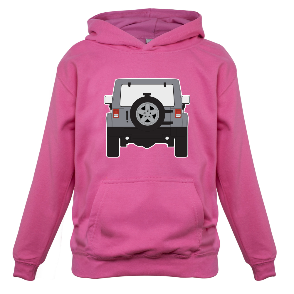 JW Rear Hyper Silver Kids T Shirt