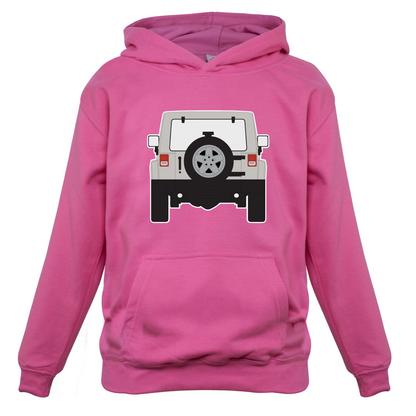 JW Rear Hyper Grey Stone Kids T Shirt