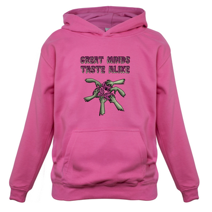 Great Minds Taste Alike Kids T Shirt