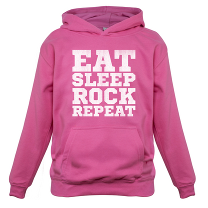 Eat Sleep Rock REPEAT Kids T Shirt