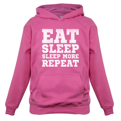 Eat Sleep Sleep More REPEAT Kids T Shirt