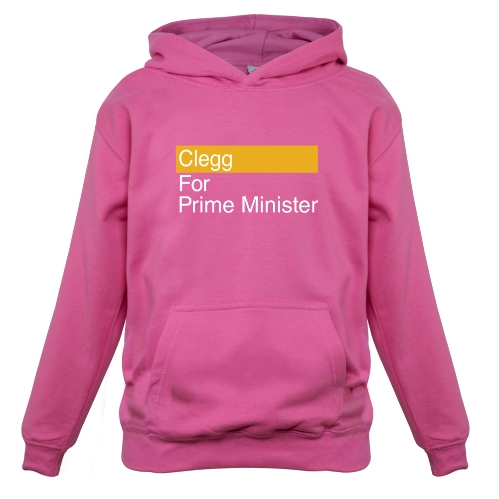 Clegg for Prime Minister Kids T Shirt