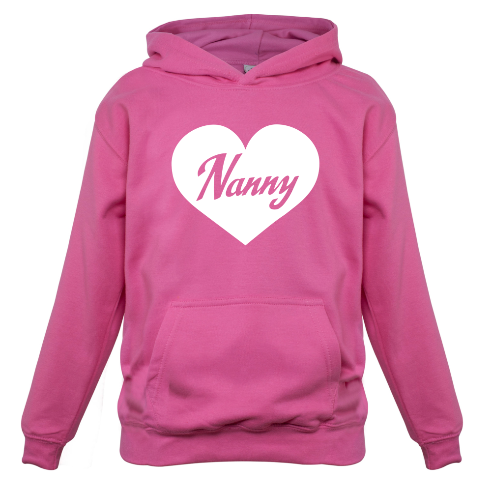 Heart Nanny Kids T Shirt