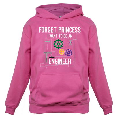 Forget Princess Engineer Kids T Shirt