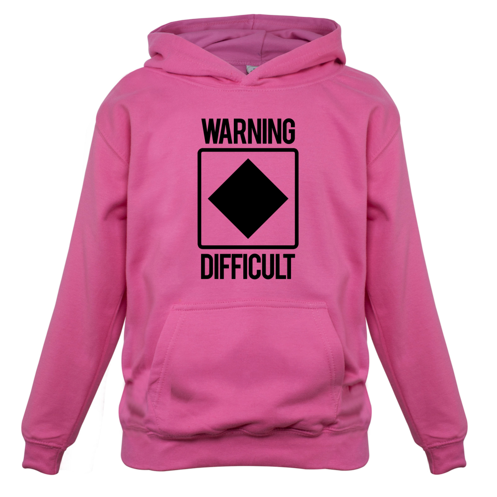 Warning Difficult Kids T Shirt