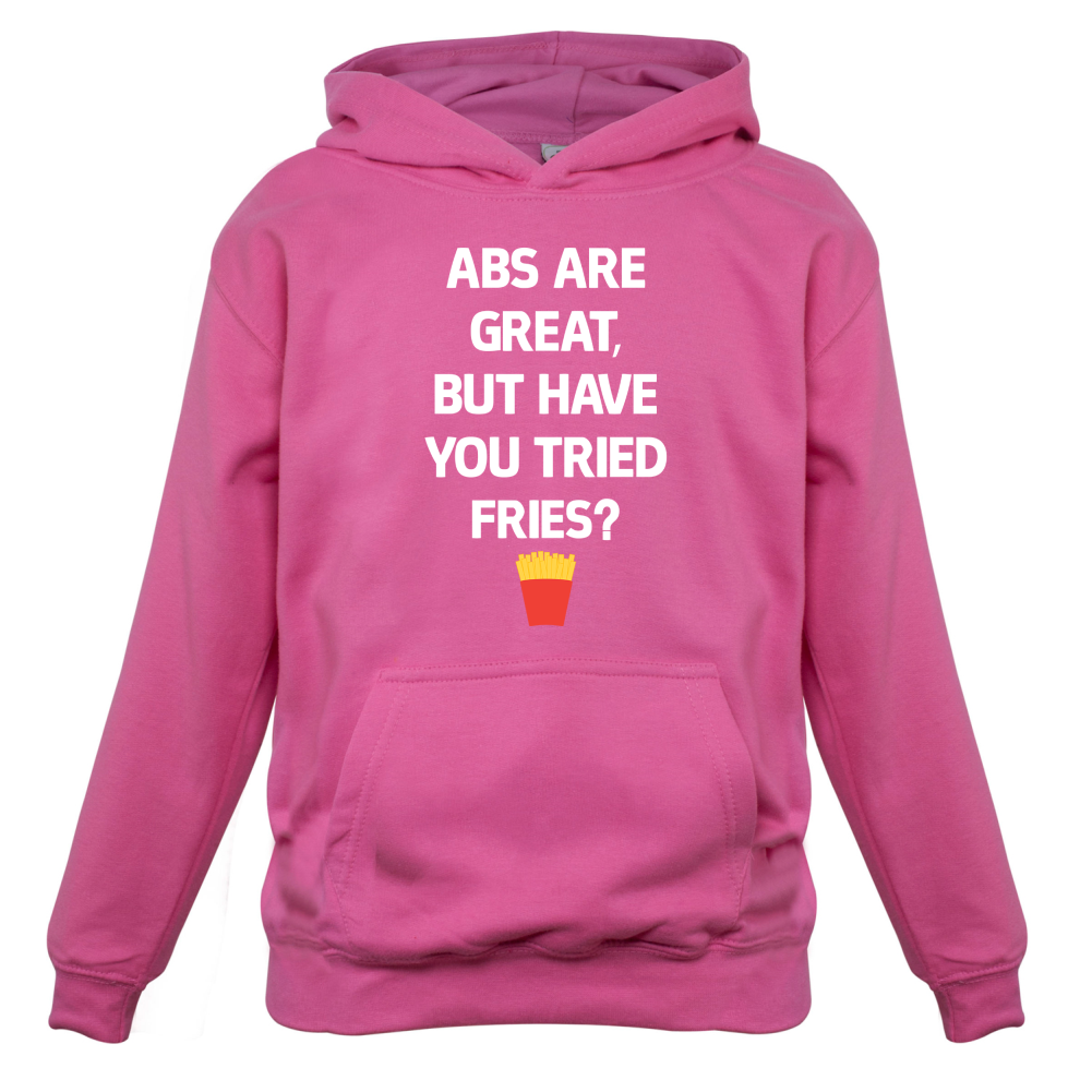 Abs Are Great, Fries  Kids T Shirt
