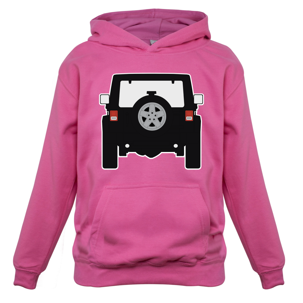 JW Black Rear Kids T Shirt