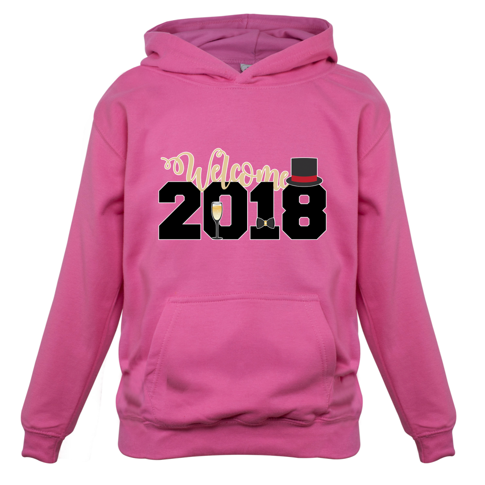 Welcome 2018 Kids T Shirt