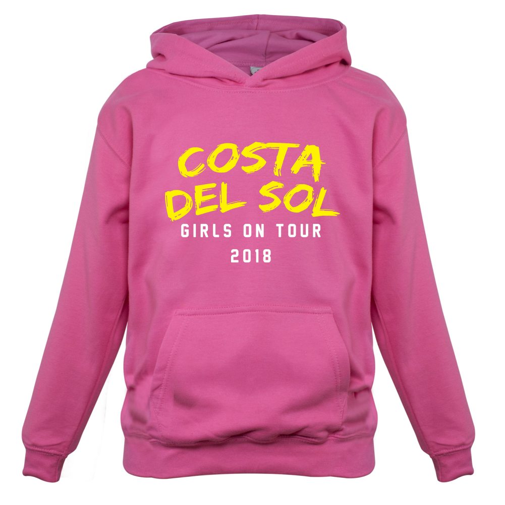 Girls On Tour Costa Del Sol Kids T Shirt