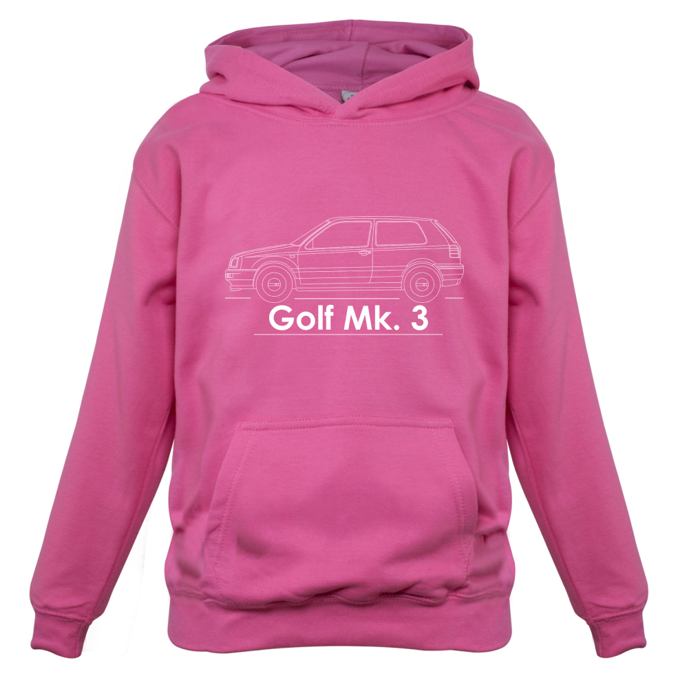 Side View Golf MK3 Kids T Shirt