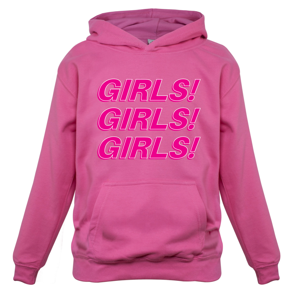 Girls Girls Girls Kids T Shirt