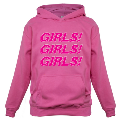 Girls Girls Girls Kids T Shirt