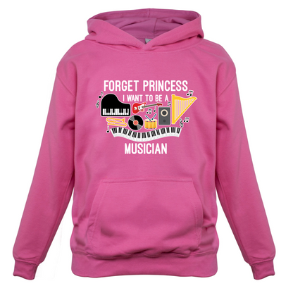 Forget Princess Musician Kids T Shirt