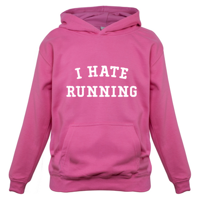 I Hate Running Kids T Shirt