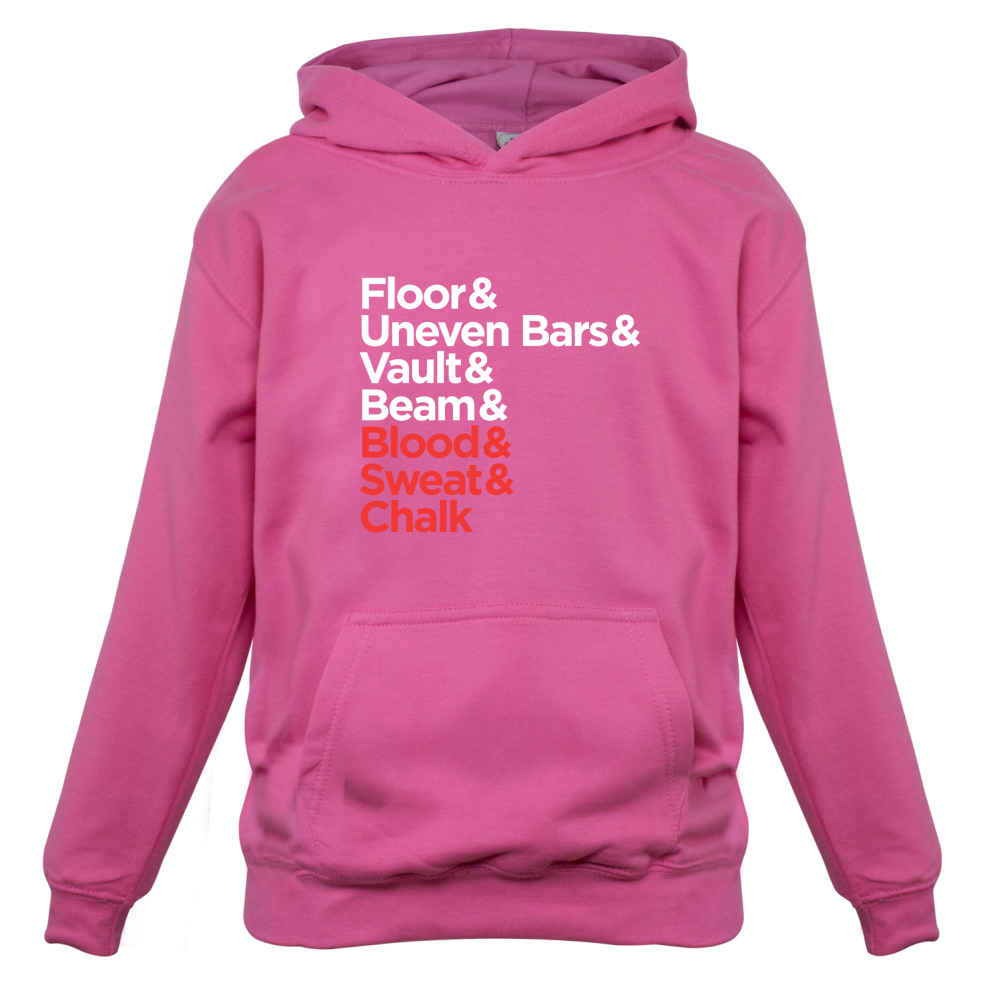 Blood Sweat And Chalk Kids T Shirt