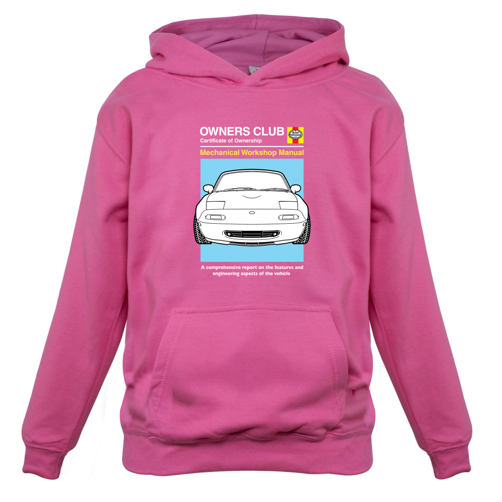 Car Owners Manual MX-5 Kids T Shirt