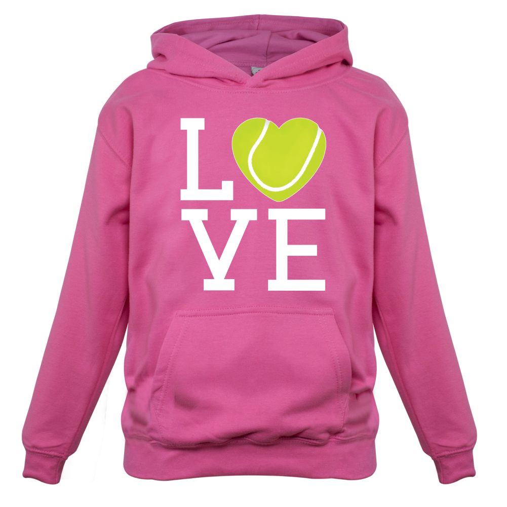 I Love Tennis Kids T Shirt