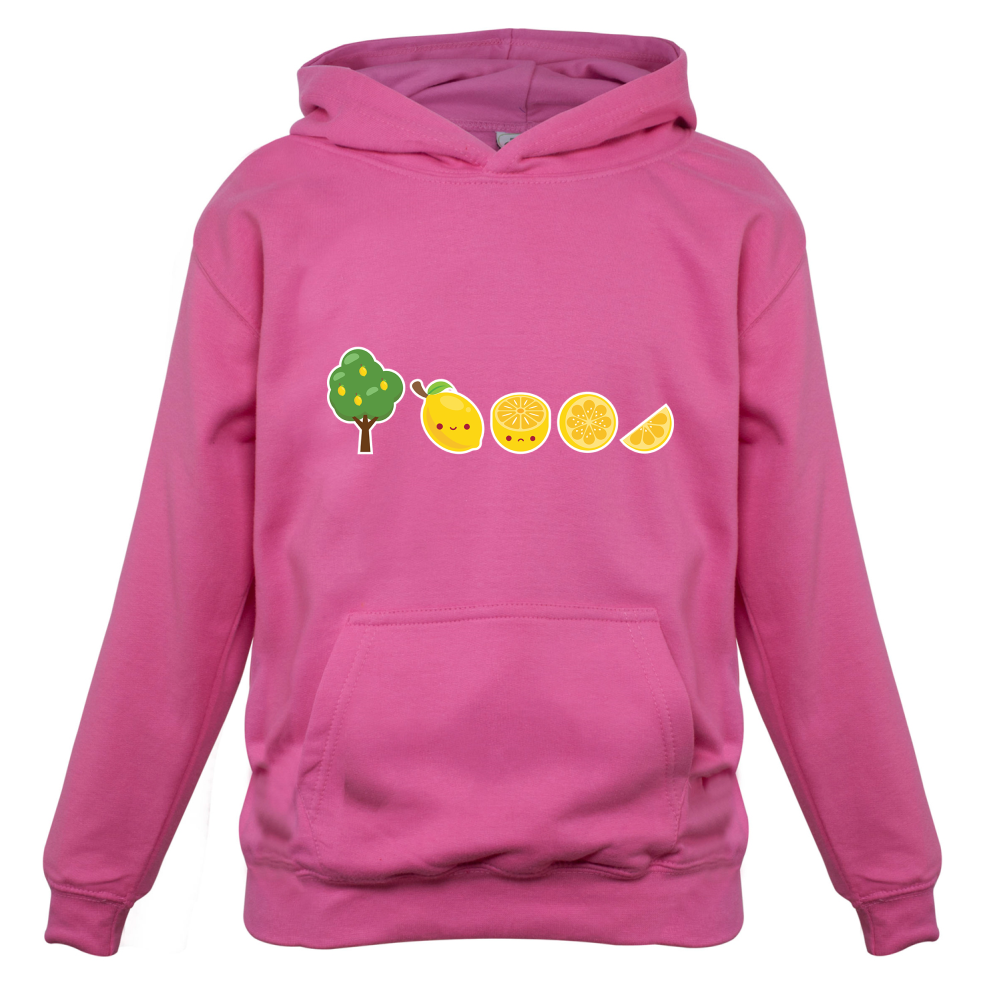 Evolution Of Lemon Kids T Shirt