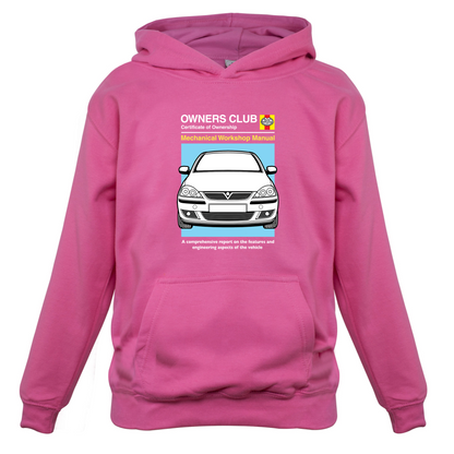 Car Owners Manual Corsa Kids T Shirt
