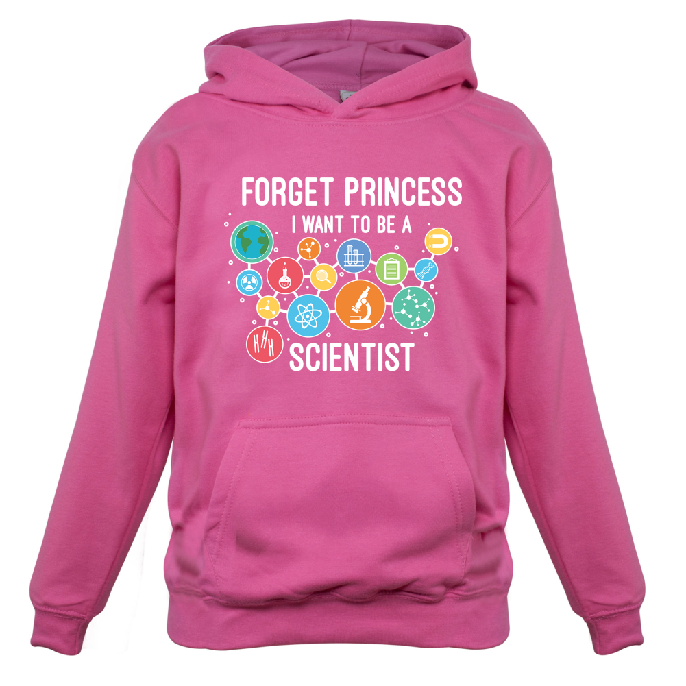 Forget Princess Scientist Kids T Shirt