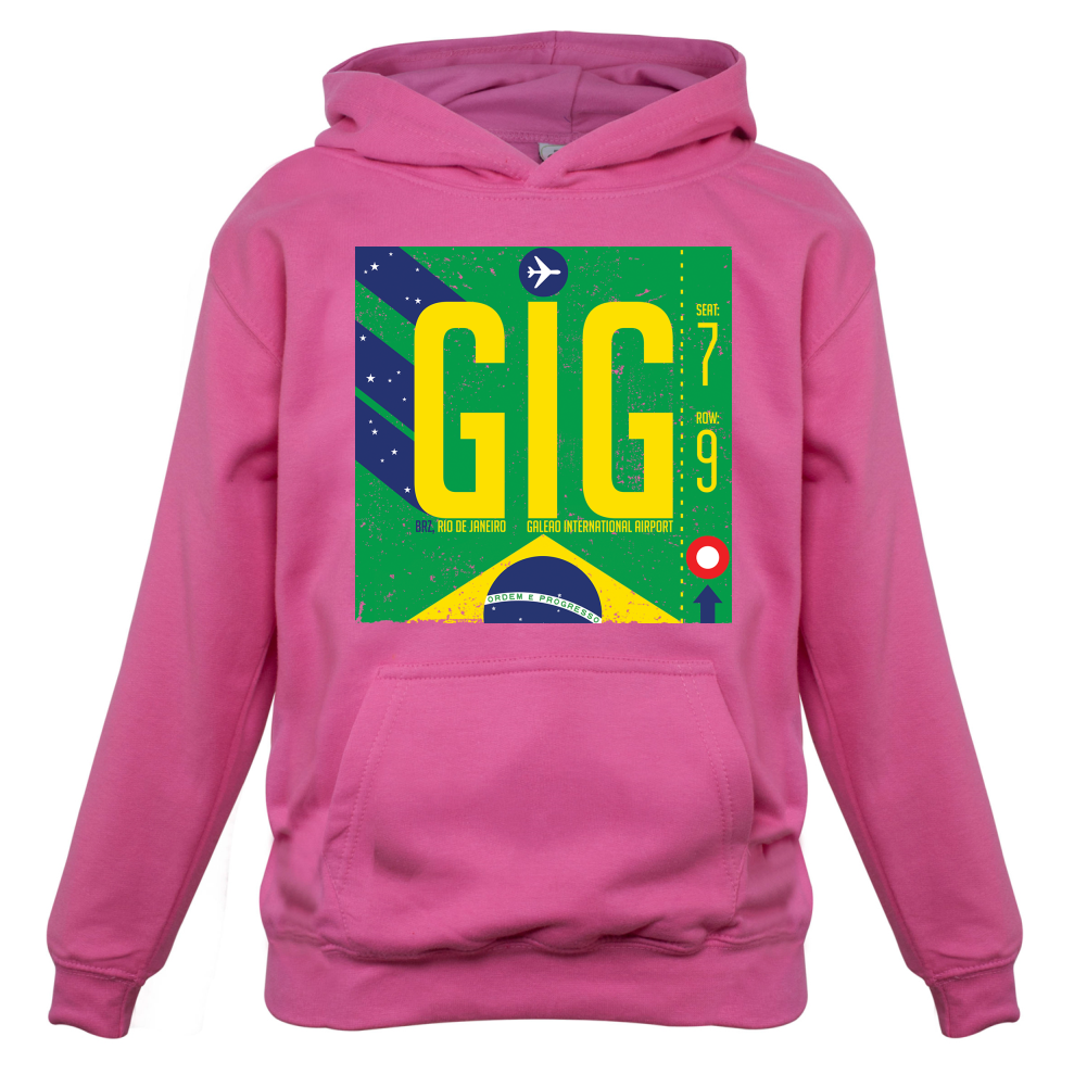 Rio Airport Kids T Shirt