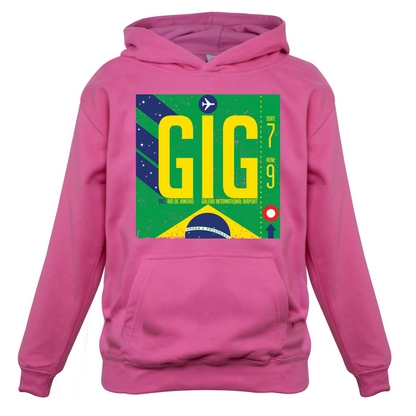 Rio Airport Kids T Shirt