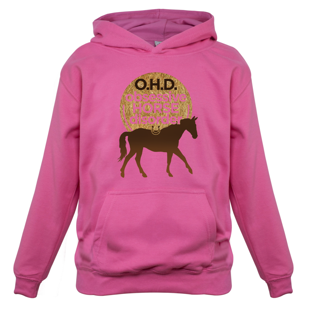 Obsessive Horse Disorder Kids T Shirt