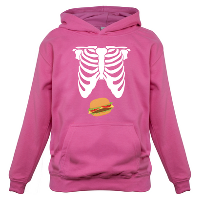 Burger Tummy Kids T Shirt