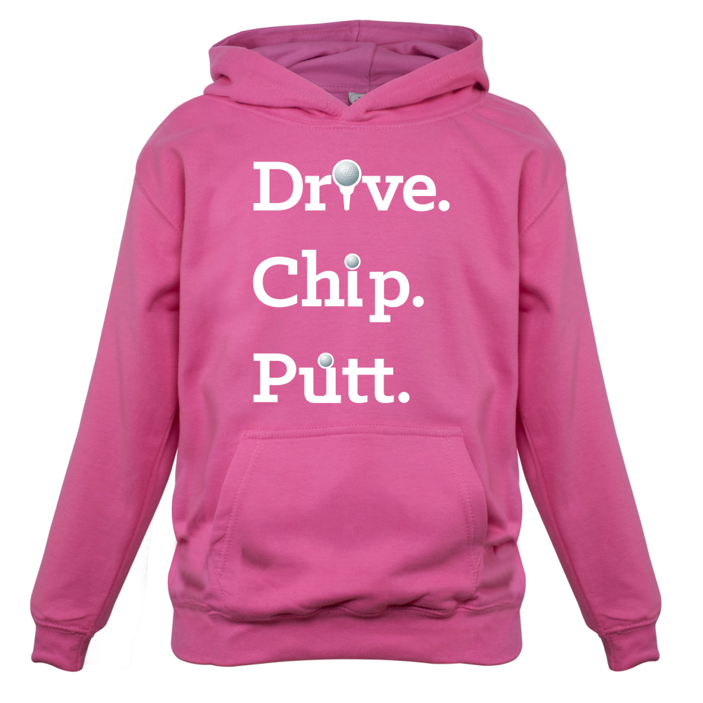 Drive Chip Putt Kids T Shirt