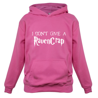 Don't Give A Ravencrap Kids T Shirt