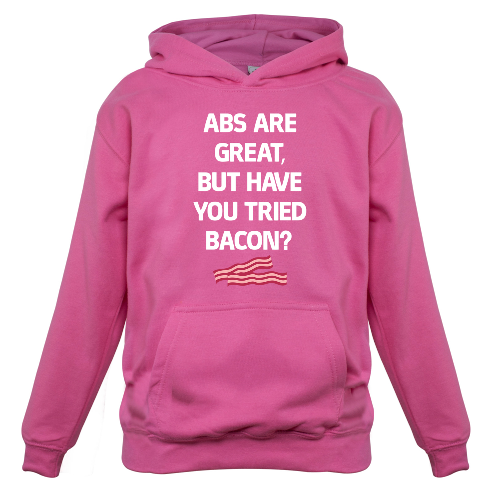 Abs Are Great, Bacon Kids T Shirt