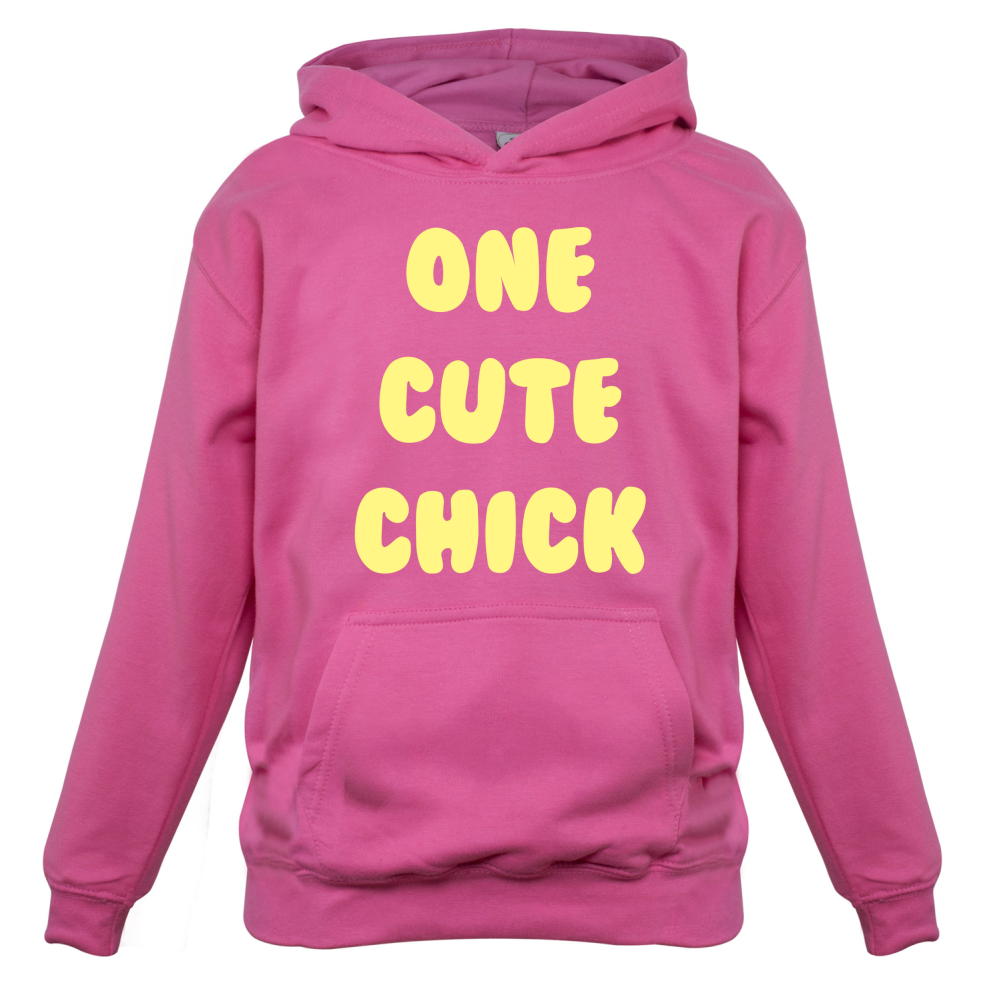 One Cute Chick  Kids T Shirt