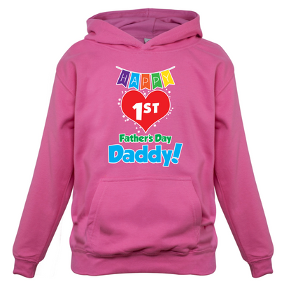 Happy First Fathers Day Kids T Shirt