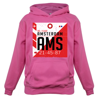 Amsterdam Airport  Kids T Shirt