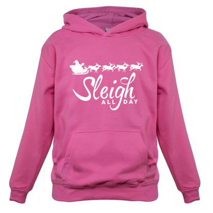 SleighAllDay Kids T Shirt