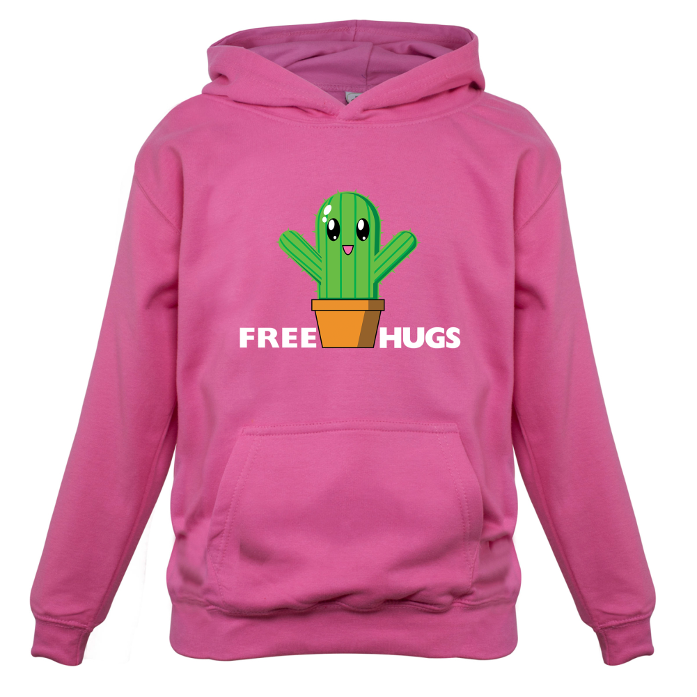 Free Cactus Hugs Kids T Shirt