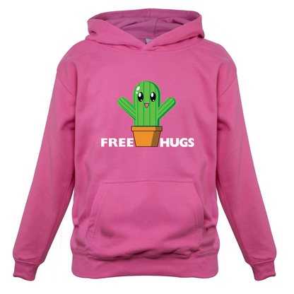 Free Cactus Hugs Kids T Shirt