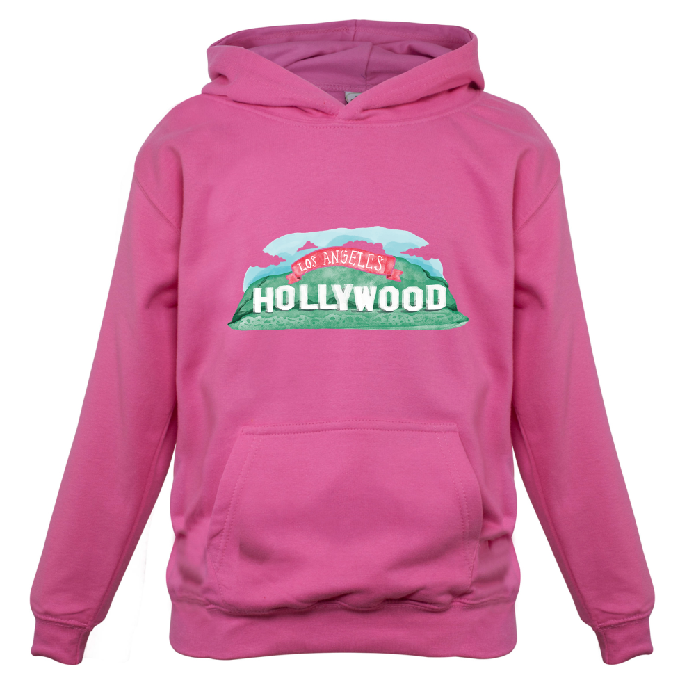Hollywood Sign Kids T Shirt
